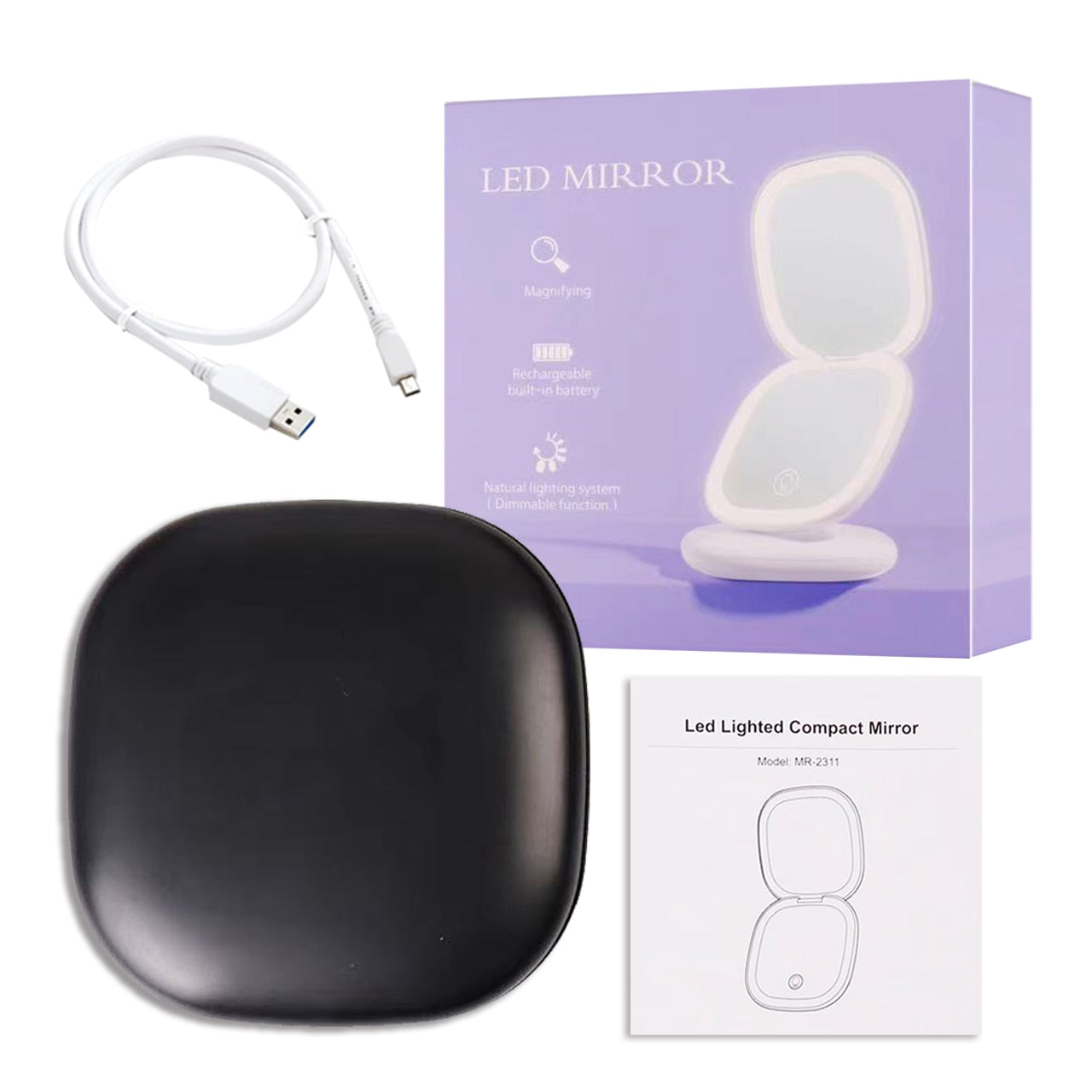 GlowMirror - Verlichte Spiegel voor een Stralende Look