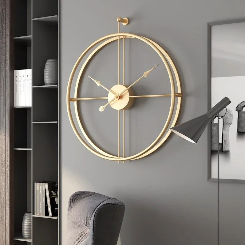 LuxeTime Clock – Stijlvolle Muurklok voor Moderne Interieurs