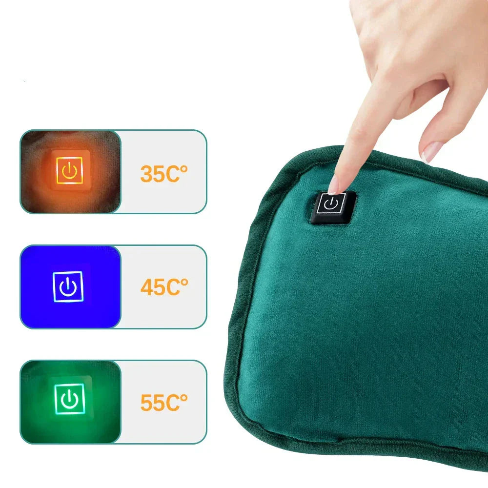 WarmthComfort - Luxe Draagbaar Verwarmingskussen voor Ultieme Cozy Moments