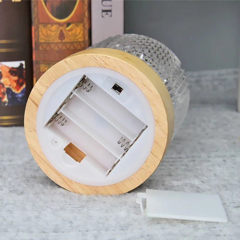 Dimbare Crystal Tafellamp- Stijlvolle Gouden Dimbare Tafellamp met Luxe Crystal Design