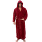 HoodedChill Badjas - Luxe Pluche Hooded Badjas voor Mannen
