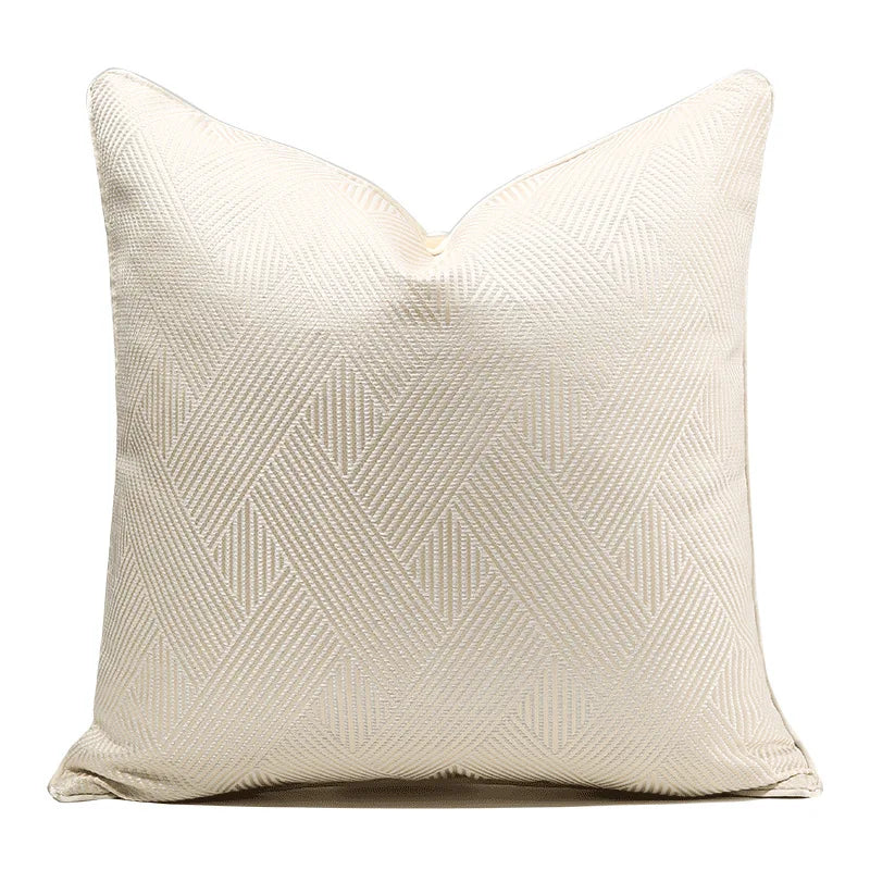 LuminaRest Kussenhoes - Luxueuze Kussenhoes met Abstract Design voor Moderne Interieurs