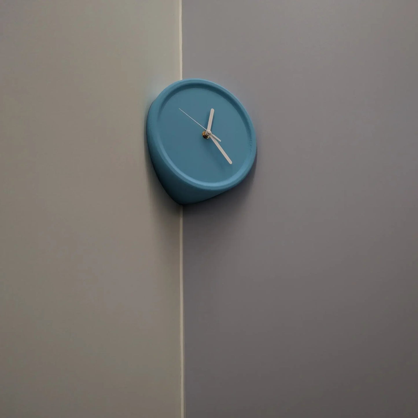 SilentCorner Klok - Stijlvolle Stille Wandklok zonder Boren
