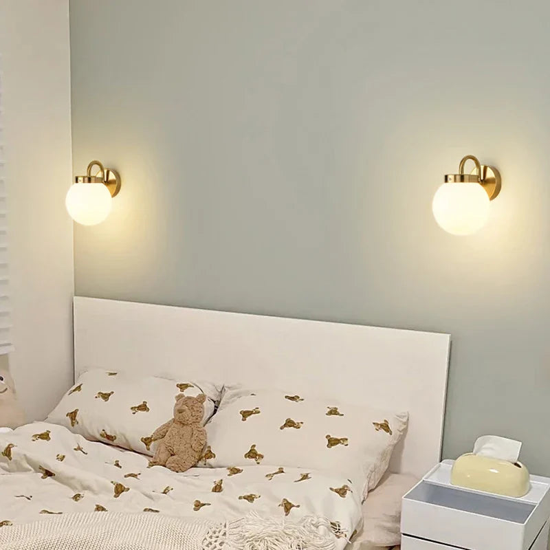 ModernWall - Scandinavische LED Wandlamp met Glas