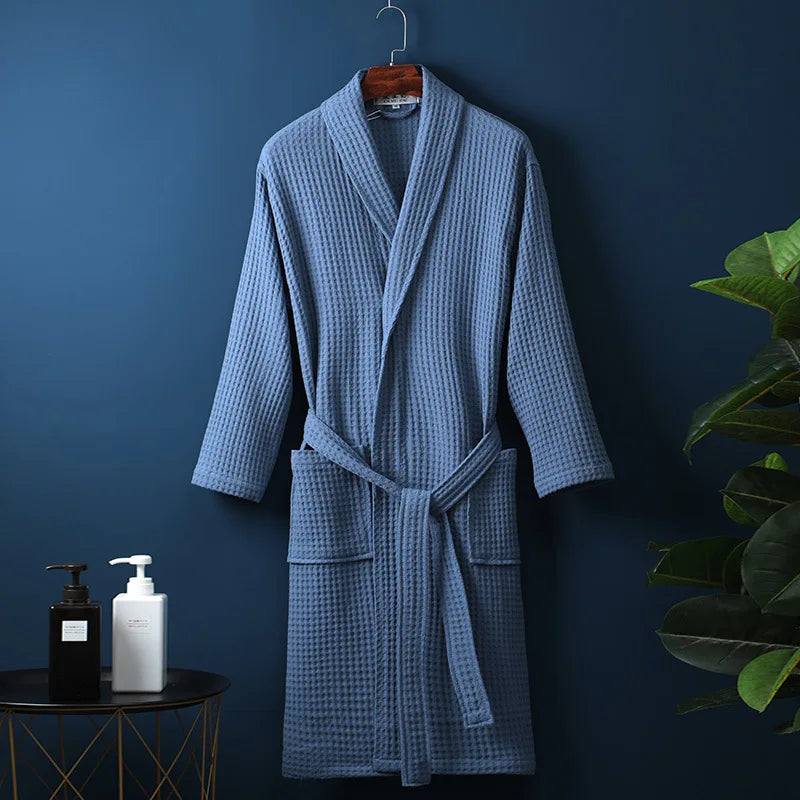GentleHug Robe - Luxe Katoenen Badjas voor Ontspanning