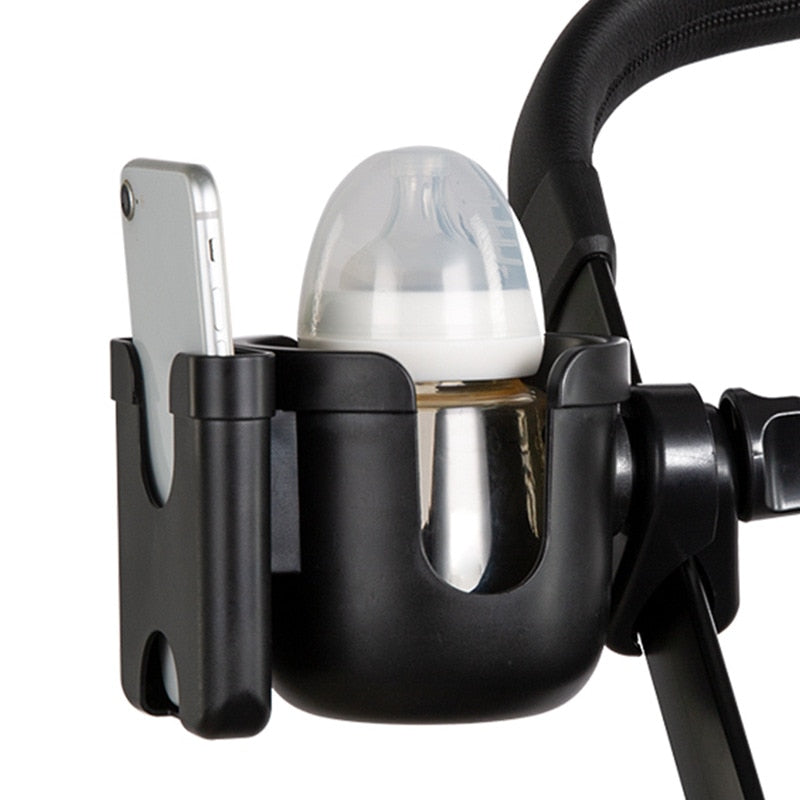 StrollerEase - Multifunctionele Fles & Telefoonhouder