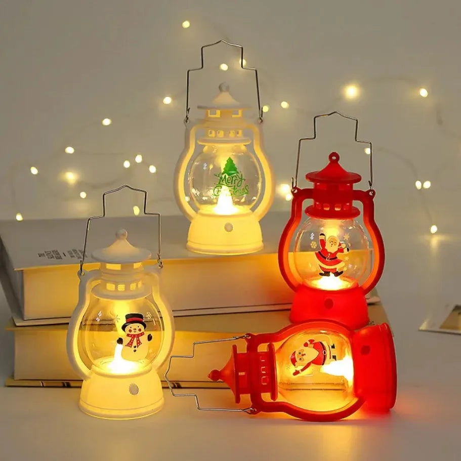 LumiereMagique Kerst Tafellamp - Charmante Kerstman LED Lamp