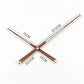 WoodSphere Clock - Grote DIY Wandklok met Walnoothout