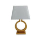 NordicGlow - Luxe Gouden Tafellamp voor Elegante Interieurs