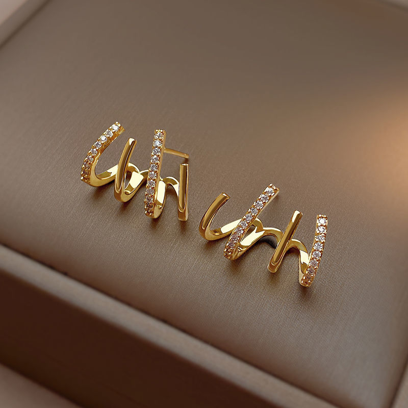 Versatile Claw Earrings Set | 4 Stunning Styles in 1