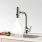 AquaTwist – Elegante Keukenkraan met Flexibele Spuitmond