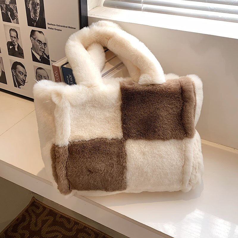 Pipa Plush Bag – Winterse Comfortabele Damestas