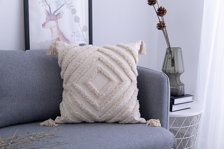 BohoVibes Pillow Covers – Ibiza Stijl voor Thuis