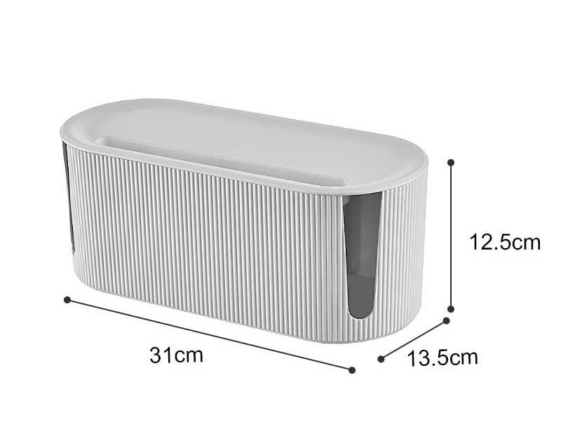 StorageMaster Box - Stijlvolle Organizer voor Kabels en Adapters