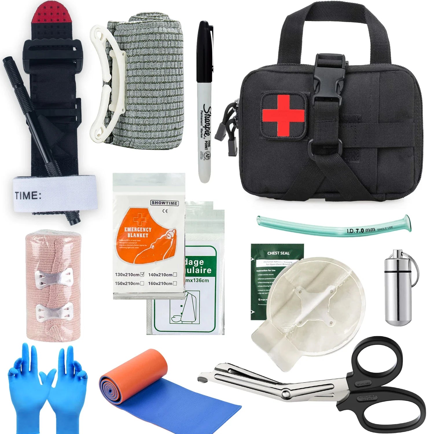 MedShield - Complete Trauma EHBO Kit voor Noodhulp