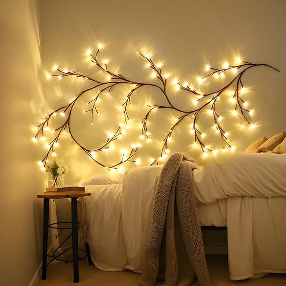 LumiereVigne - Elegant LED Taklamp voor Feestelijke Sferen