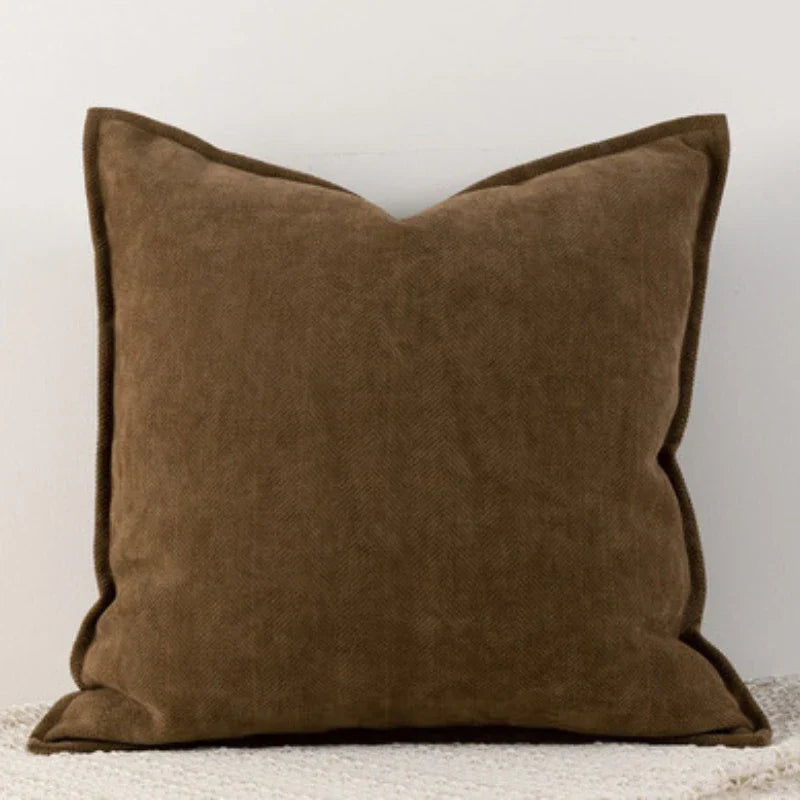 Luxe Chenille Kussenhoes - voor Stijlvolle Interieurs en Comfort