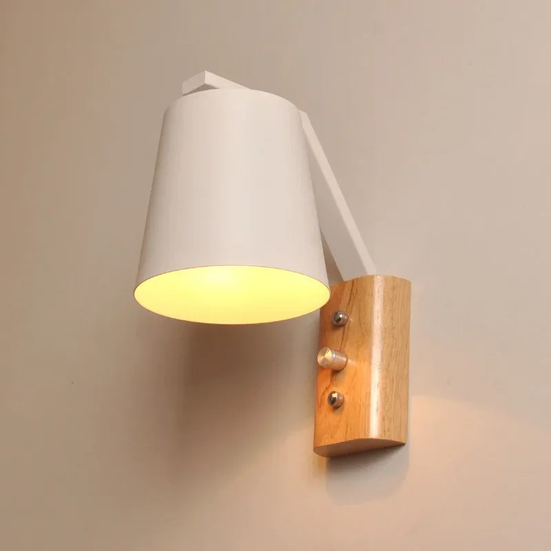 WoodGlow Light – LED Wandlamp voor Slaapkamer