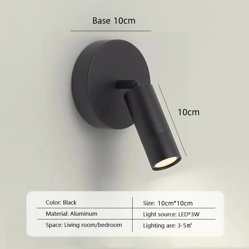 LumiNest – Elegante LED Wandlamp voor Slaapkamer & Hotel