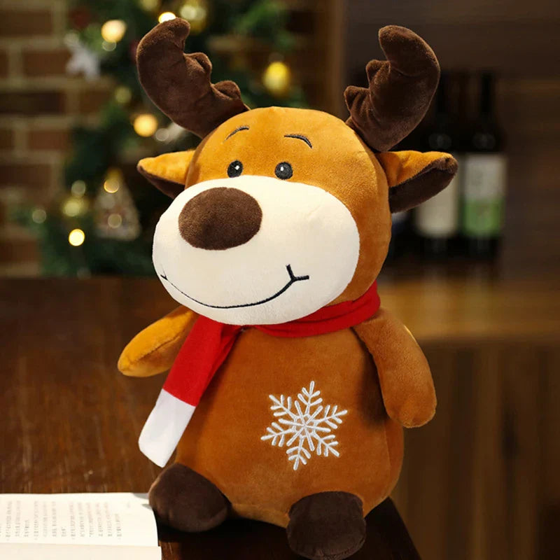 Cozy Kerst Plushies - Betoverende Dierenknuffels voor Kerst