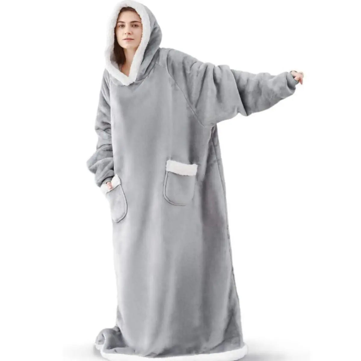 SleeveSnug - Ultiem Oversized Winterdeken-Sweatshirt