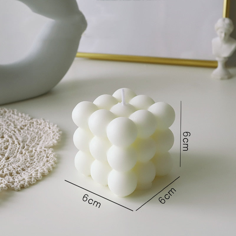 BubbleGlow Candle - Trendy Kaars voor Jouw Interieur
