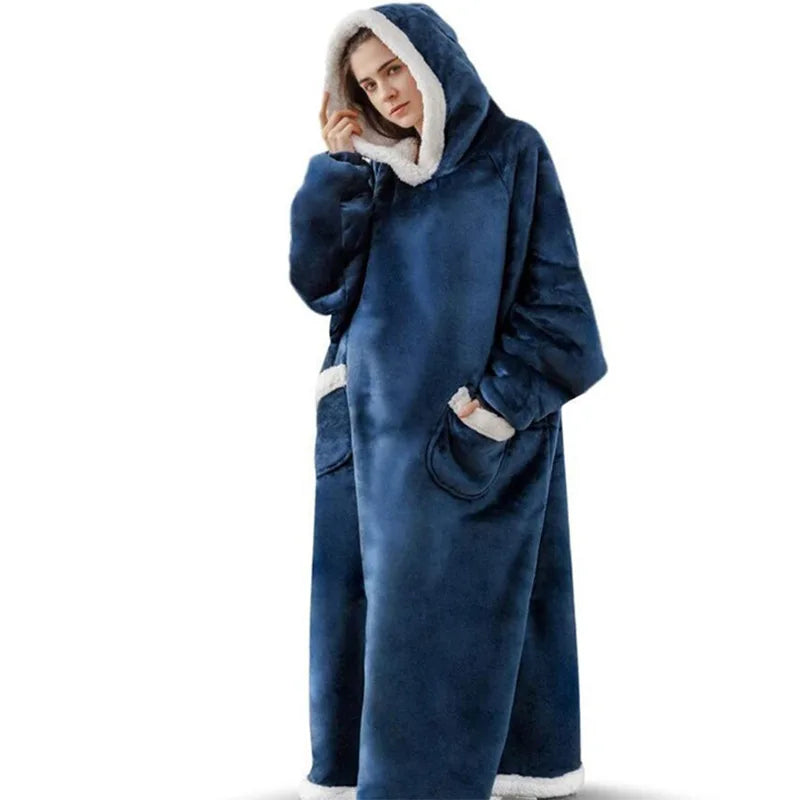 SleeveSnug - Ultiem Oversized Winterdeken-Sweatshirt