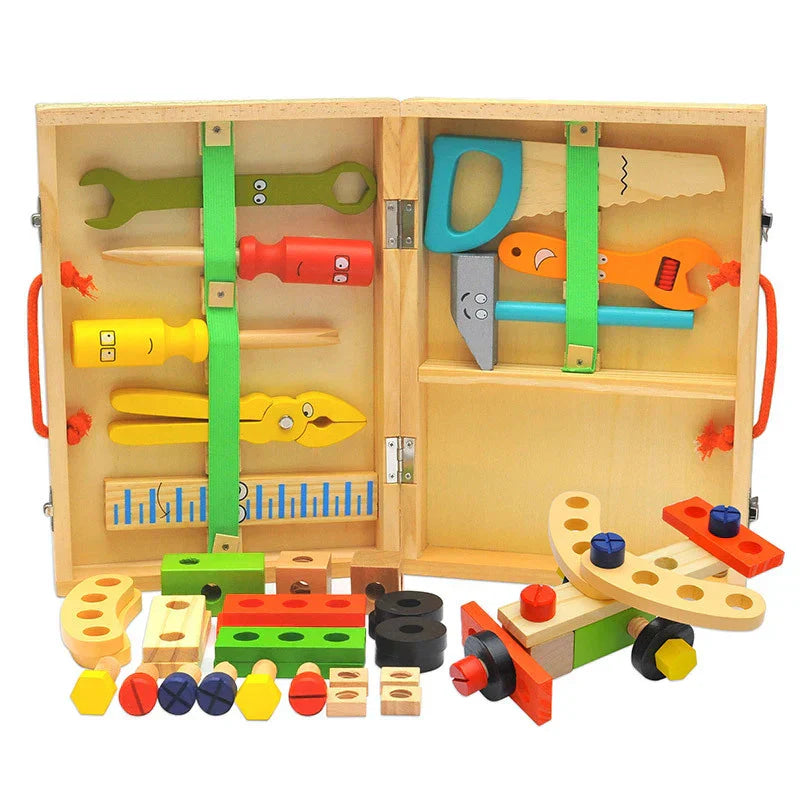 BuilderCraft Set – Creatieve Montessori Bouwset voor Kinderen