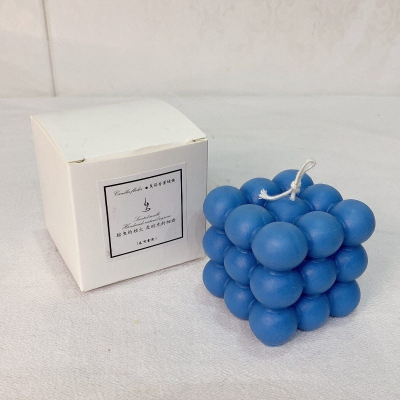 BubbleGlow Candle - Trendy Kaars voor Jouw Interieur