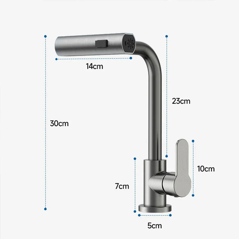 Streamline Faucet - Moderne Waterval Keukenkraan