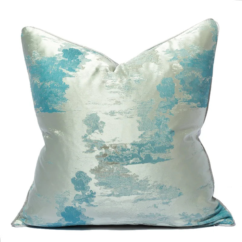 LuminaRest Kussenhoes - Luxueuze Kussenhoes met Abstract Design voor Moderne Interieurs