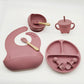 TinyBites – Stijlvolle Silicone Eetset voor Baby’s