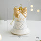 CharmingSnow Kerstdecoratie – Betoverende Keramische Kersthangdecoratie