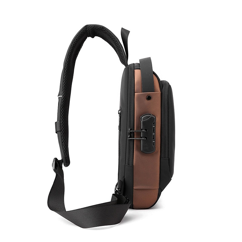 Julian ShoulderBag - Stijlvolle Schoudertas met Oplaadfunctie