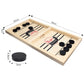 TimberHockey Game - Houten Tafelspel voor Vader & Zoon