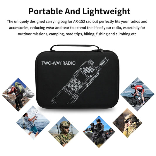 CommGuard - Professionele Dual-Band Walkie Talkie