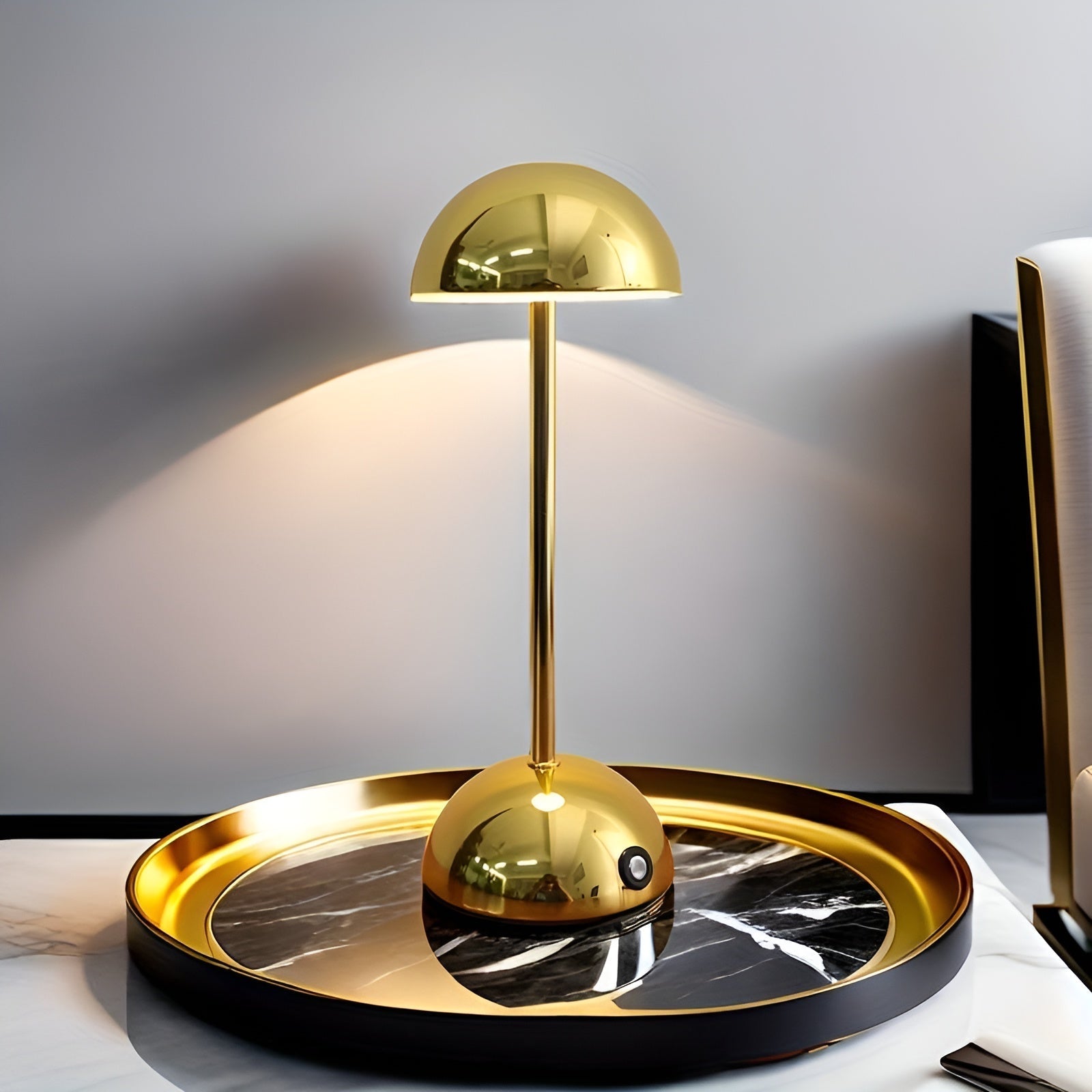 Moderne ShineMushroom Lamp met Touchbediening – Stijlvol & Dimbaar