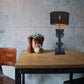 Gothic Skelet Tafellamp – Handgemaakt en Mysterieus Design