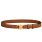 EleganceBelt - Luxe Lederen Riem met Gouden Details