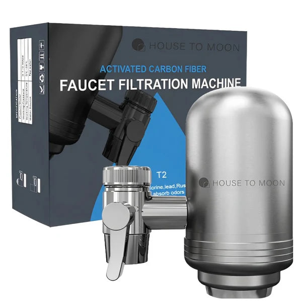 CleanFlow Waterfilter  - Luxe RVS Waterfilter voor Kristalhelder Drinkwater