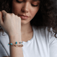 Isabelle Bracelet - Elegante Turkoois en Opaal