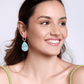 Amara Earrings – Tropische Amazoniet Sieraden