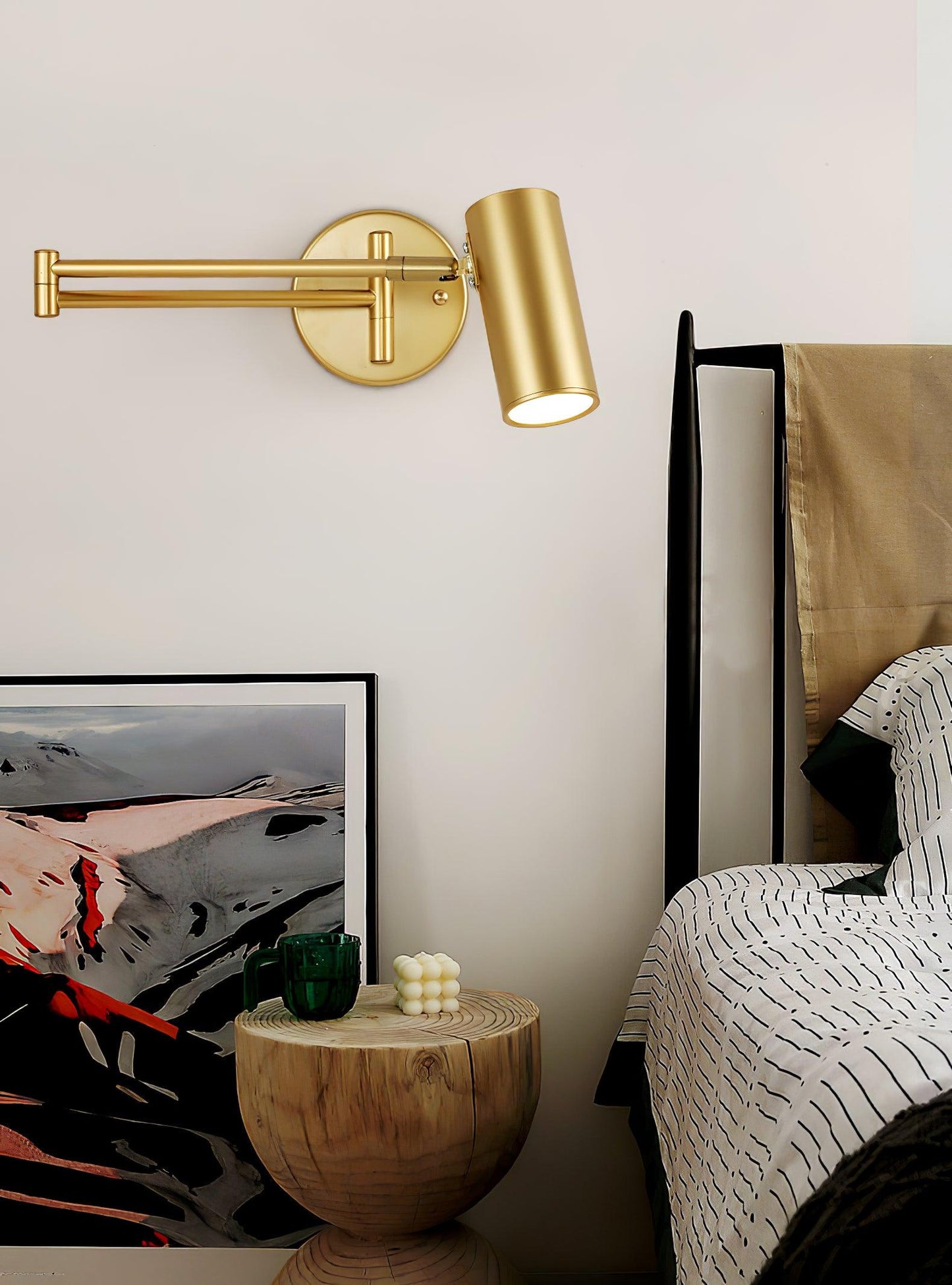 ModernGlow - Strakke Wandlamp van Metaal en Acryl