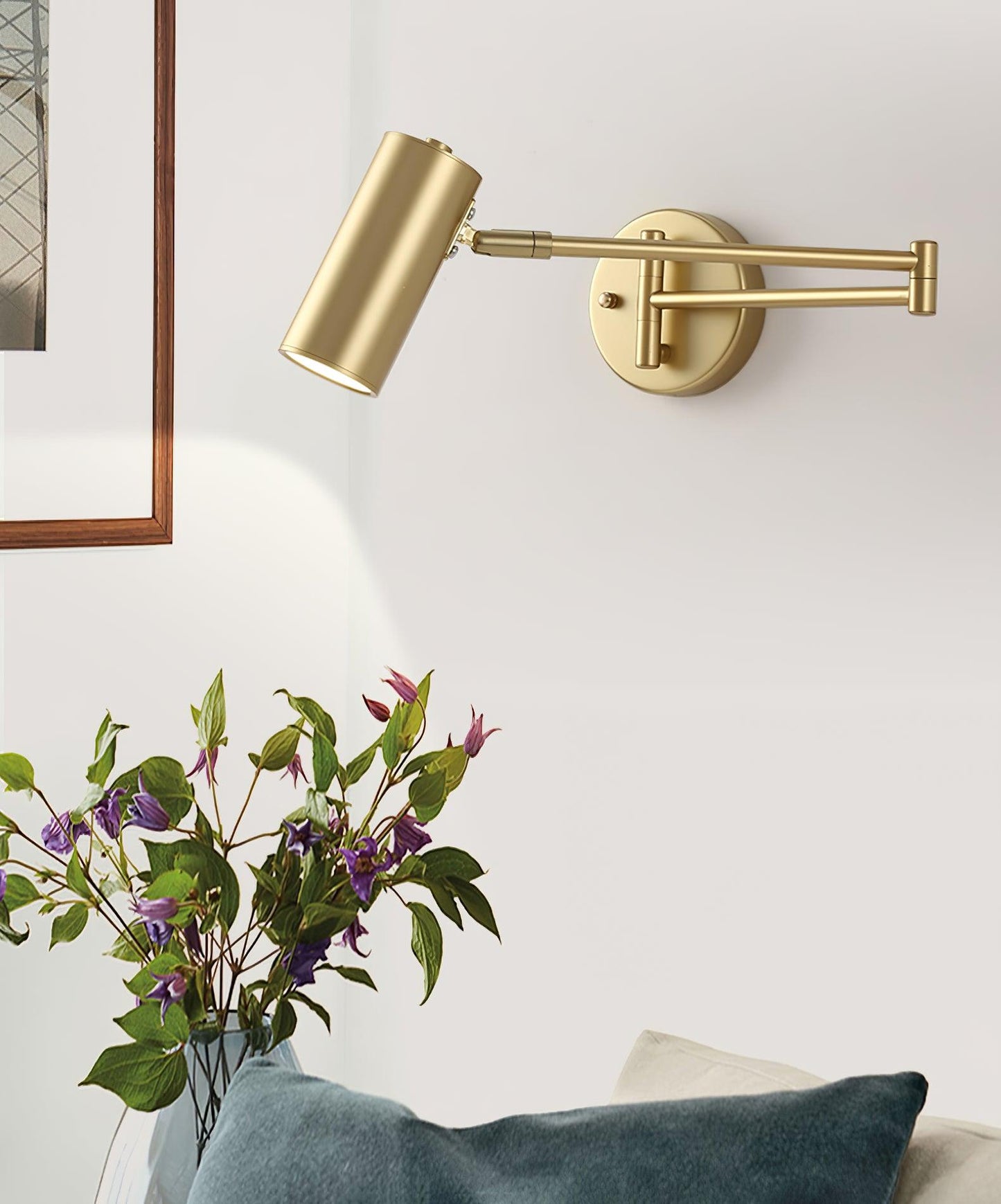 ModernGlow - Strakke Wandlamp van Metaal en Acryl