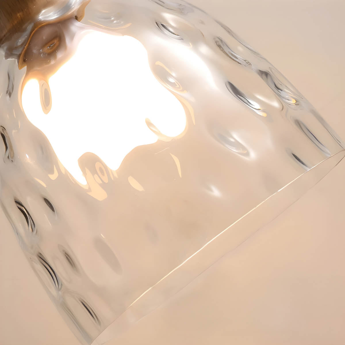 LuxeGlow Chique Glazen Kroonluchter - Modern Elegante Glazen Plafondlamp