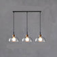 LuxeGlow Chique Glazen Kroonluchter - Modern Elegante Glazen Plafondlamp