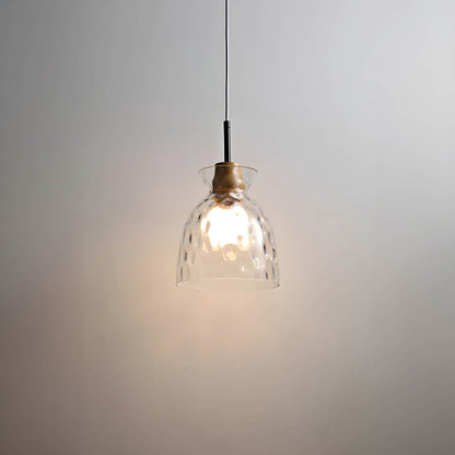 LuxeGlow Chique Glazen Kroonluchter - Modern Elegante Glazen Plafondlamp