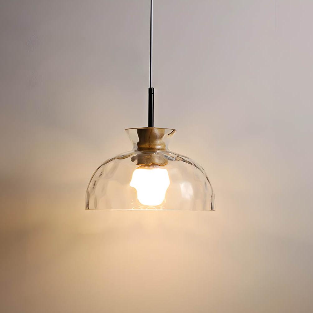 LuxeGlow Chique Glazen Kroonluchter - Modern Elegante Glazen Plafondlamp