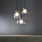 LuxeGlow Chique Glazen Kroonluchter - Modern Elegante Glazen Plafondlamp