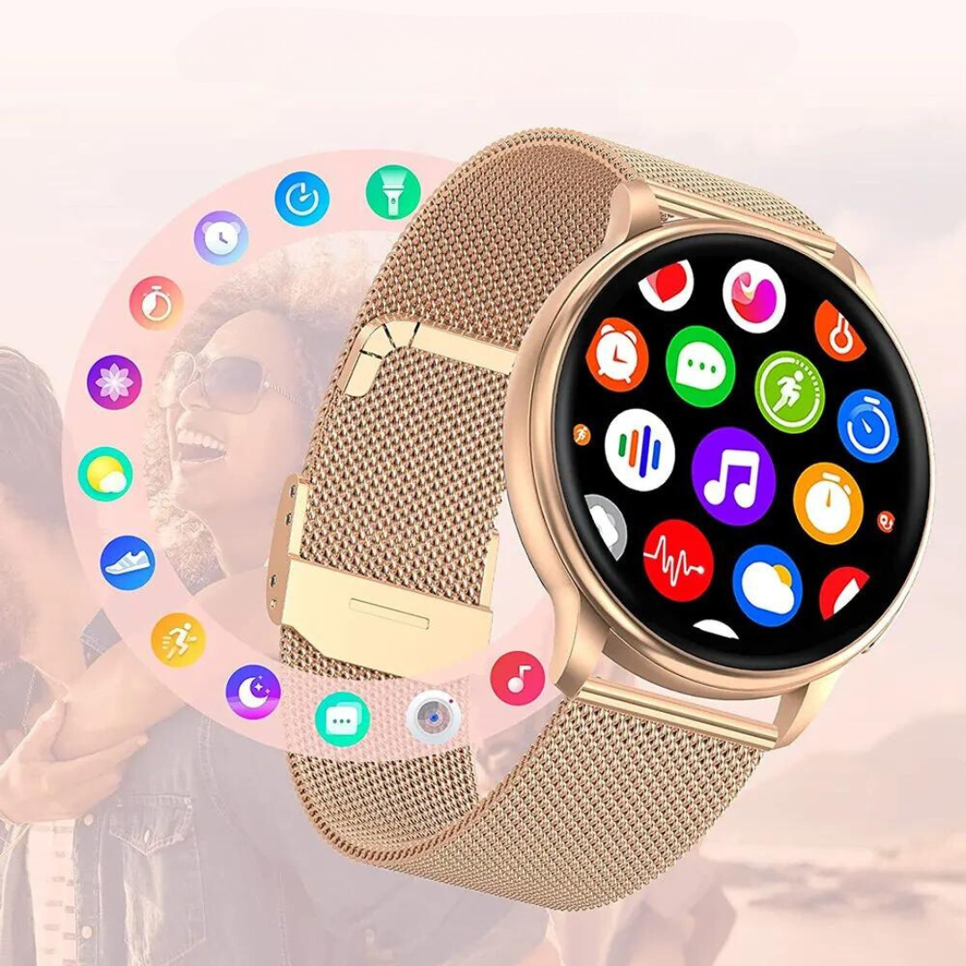 TechStyle Smartwatch - Trendy Design en Geavanceerde Functionaliteit